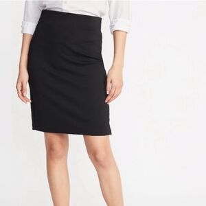 Old Navy high rise black skirt